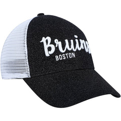 Boston Bruins '47 Women's Encore MVP Trucker Snapback Hat Black/White