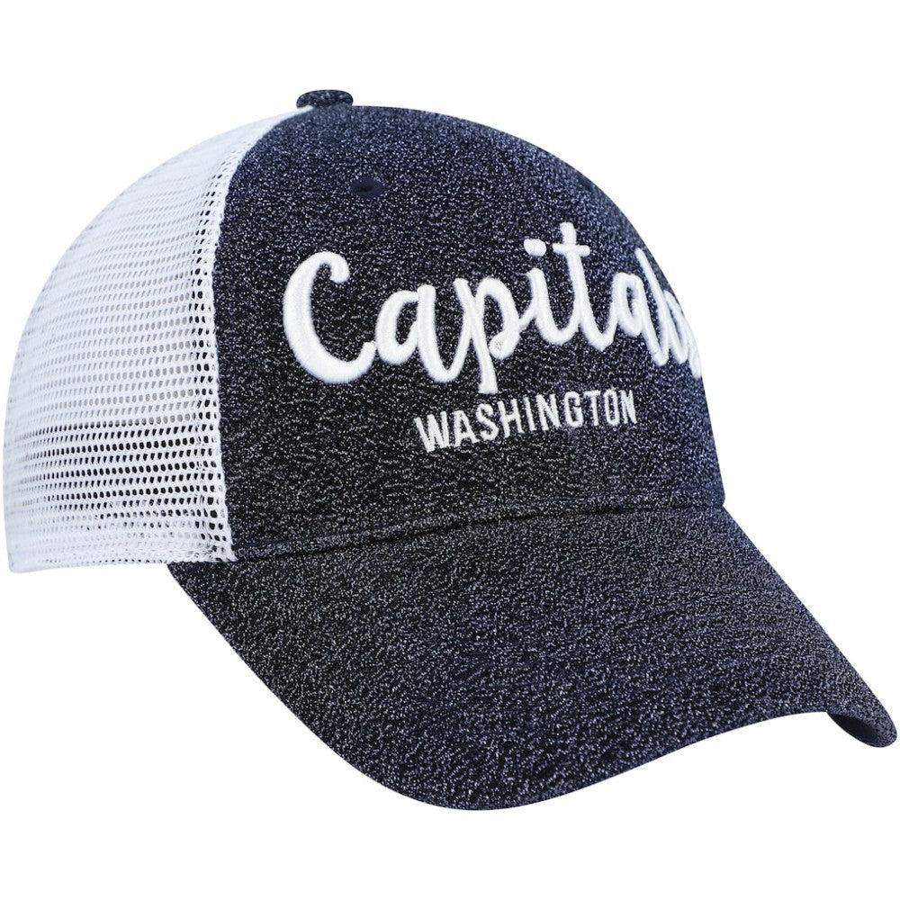 Washington Capitals '47 Women's Encore MVP Trucker Snapback Hat Navy/White