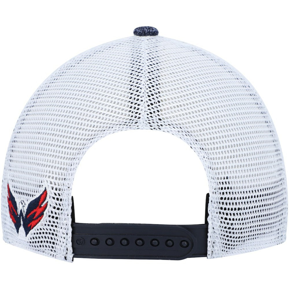 Washington Capitals '47 Women's Encore MVP Trucker Snapback Hat Navy/White