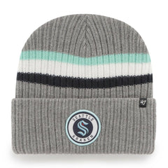 Seattle Kraken '47 Highline Cuffed Knit Hat Charcoal