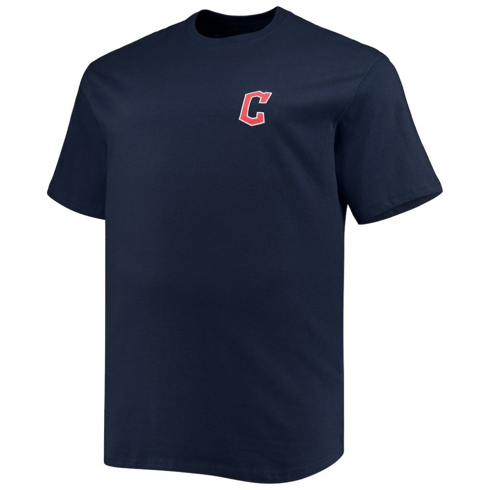 Cleveland Guardians Big & Tall Father's Day #1 Dad T-Shirt Navy