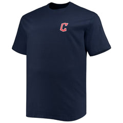 Cleveland Guardians Big & Tall Father's Day #1 Dad T-Shirt Navy