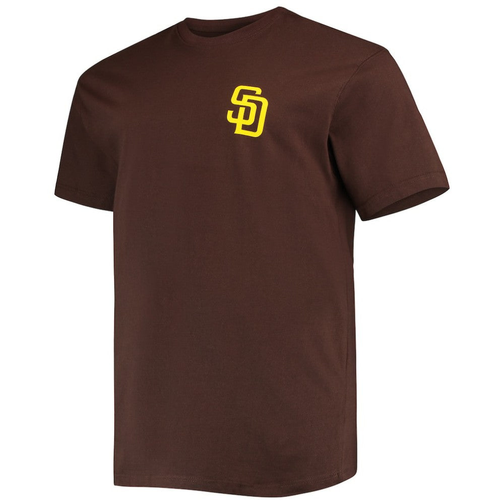 San Diego Padres Big & Tall Father's Day #1 Dad T-Shirt Brown