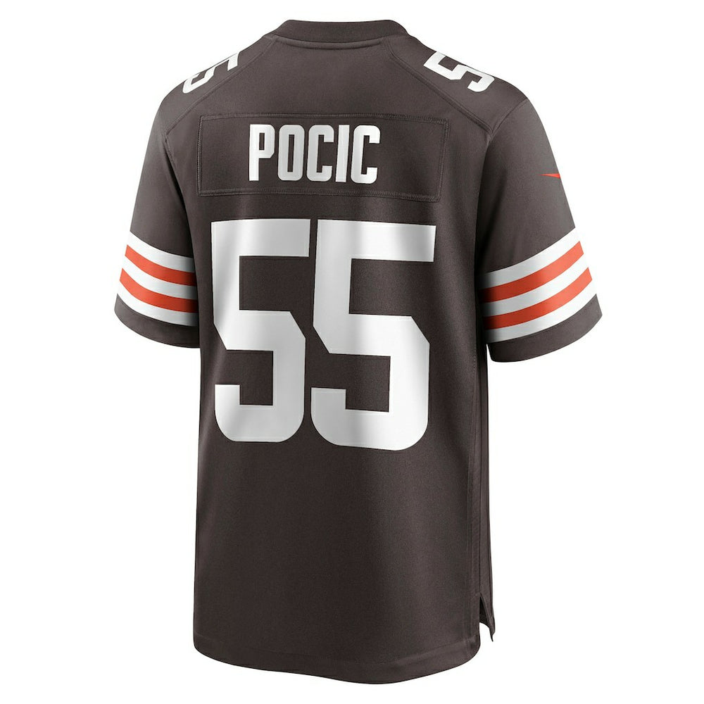 Ethan Pocic Cleveland Browns Game Jersey - Brown