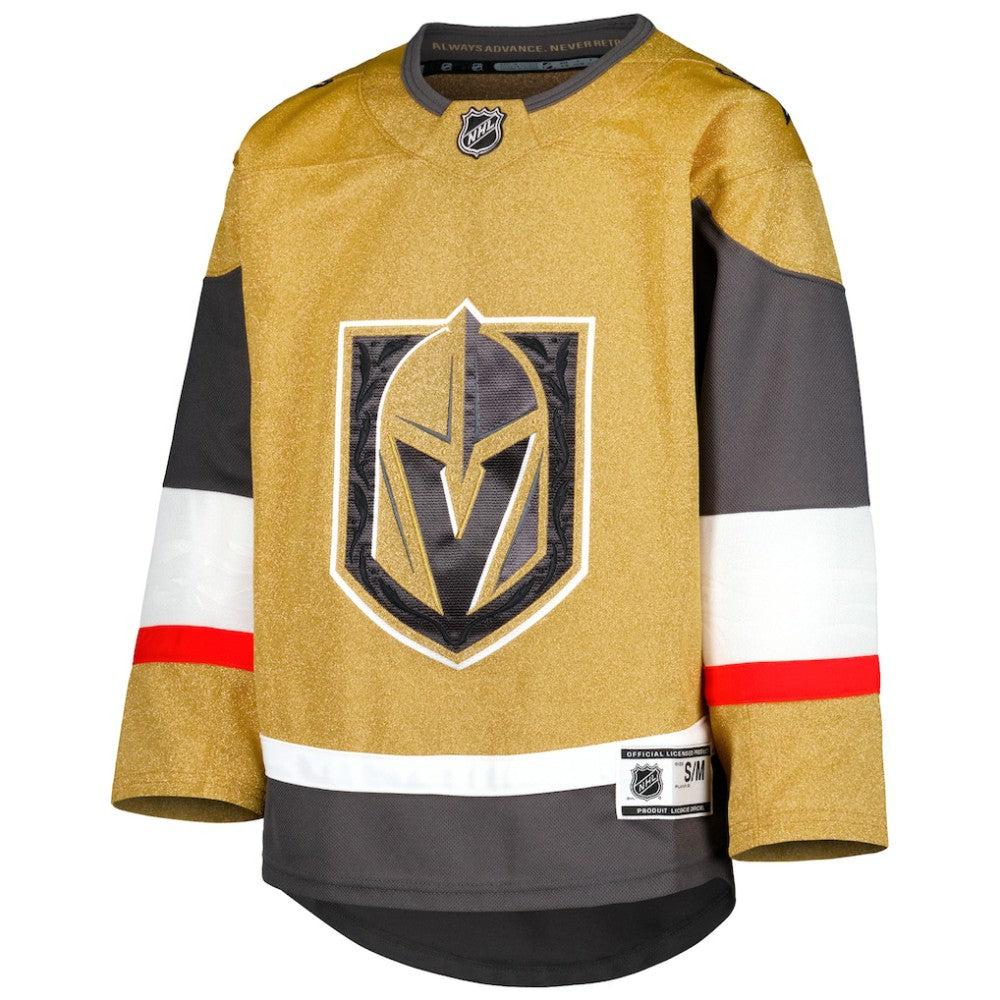 Vegas Golden Knights Youth 2021/22 Home Premier Jersey Gold