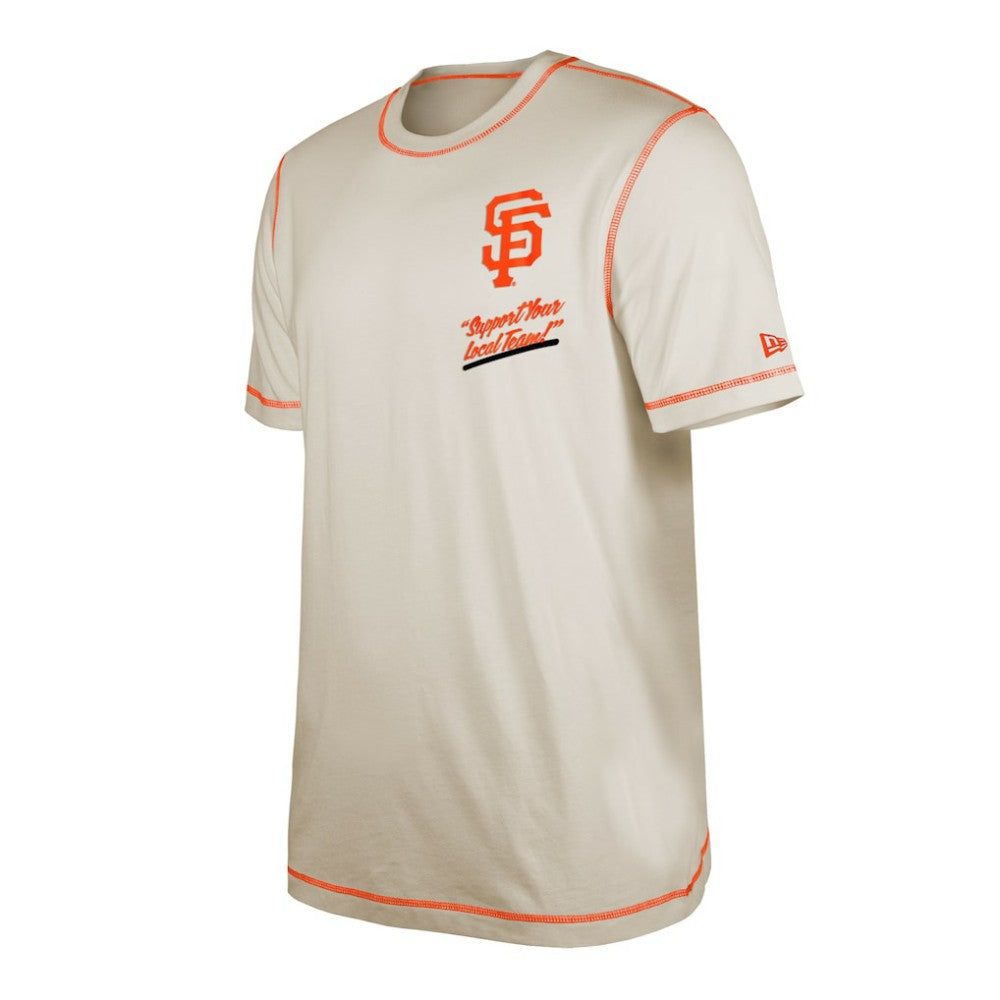 San Francisco Giants Team Split T-Shirt White | New Era