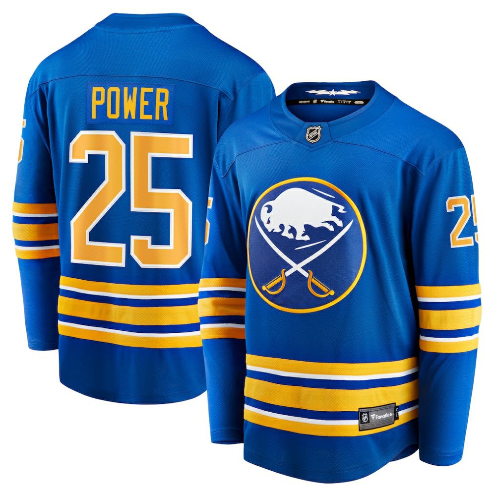 Owen Power Buffalo Sabres Fanatics Home Breakaway Player Jersey Royal