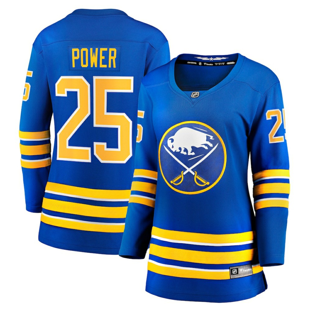 Owen Power Buffalo Sabres Fanatics Women's Home Breakaway Player Jersey Royal