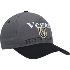 Vegas Golden Knights '47 Super Hitch Adjustable Snapback Hat Charcoal/Black