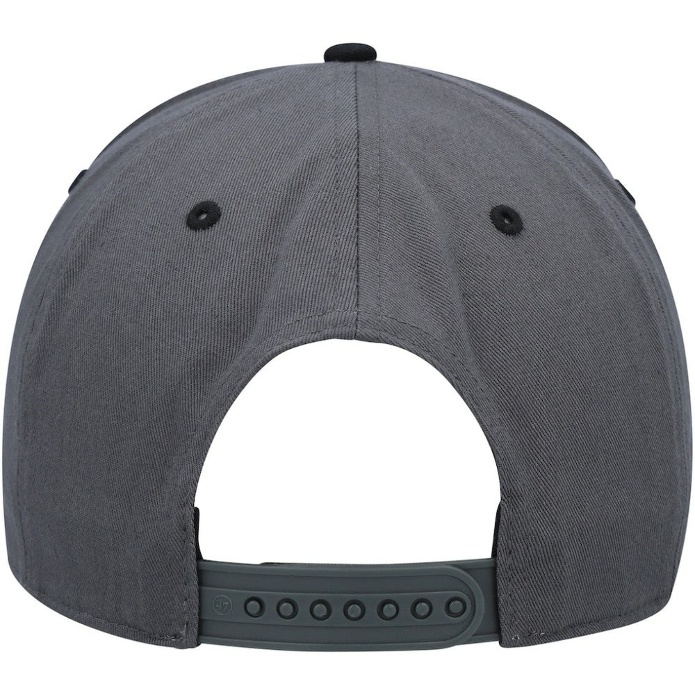 Vegas Golden Knights '47 Super Hitch Adjustable Snapback Hat Charcoal/Black