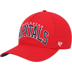 Washington Capitals '47 Block Arch Hitch Snapback Hat Red