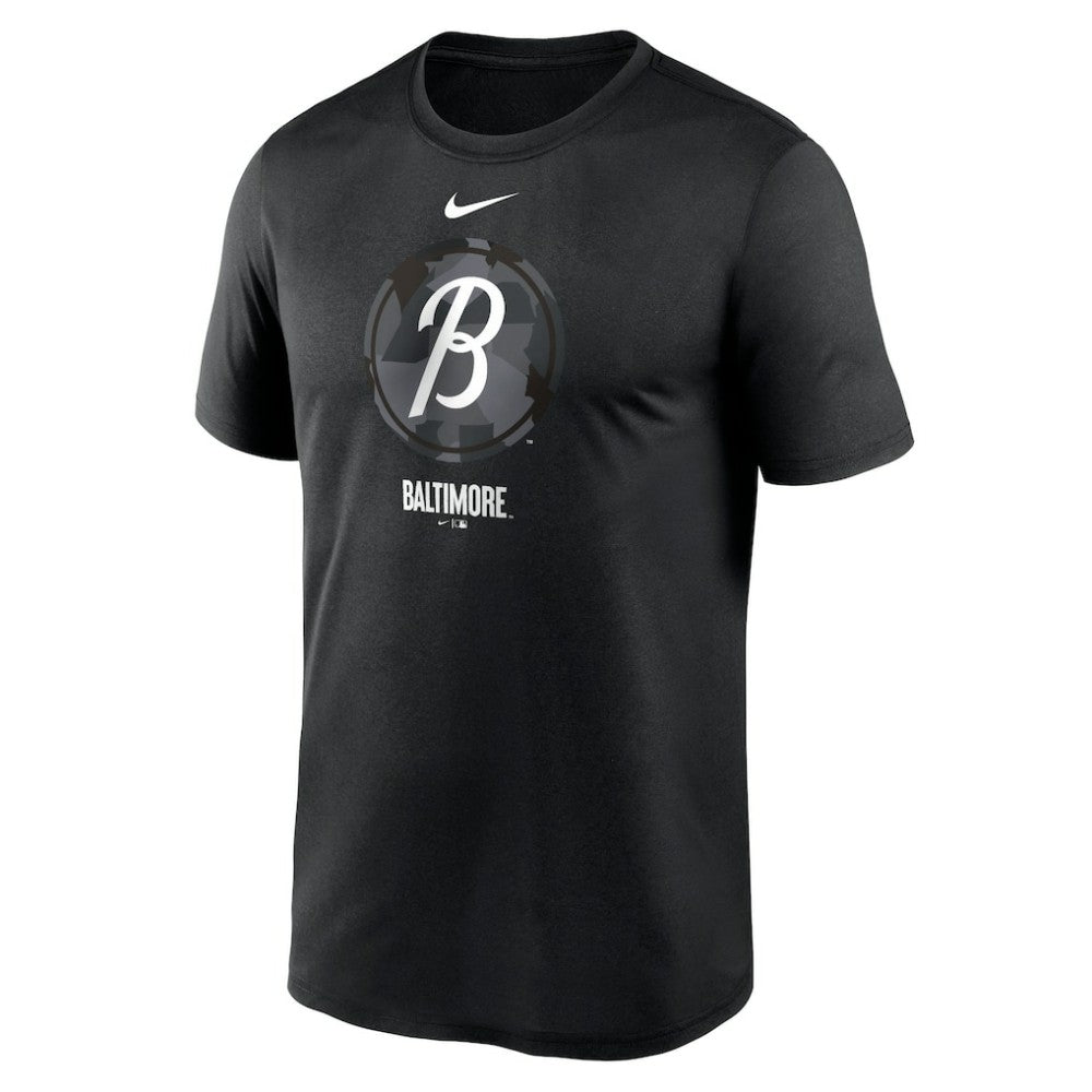 Baltimore Orioles City Connect Large Logo T-Shirt Black | Nike