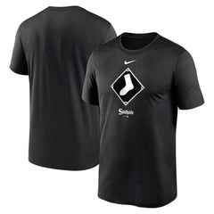 Chicago White Sox City Connect Logo T-Shirt Black | Nike