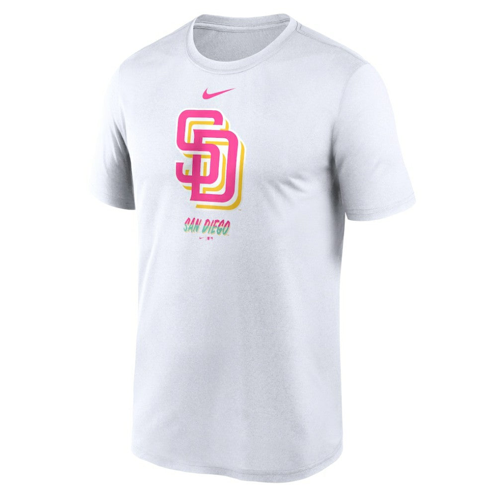 San Diego Padres City Connect Logo T-Shirt White | Nike