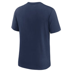 Milwaukee Brewers City Connect Tri-Blend T-Shirt Navy | Nike