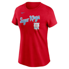 Miami Marlins Women's City Connect Wordmark T-Shirt Red | Nike