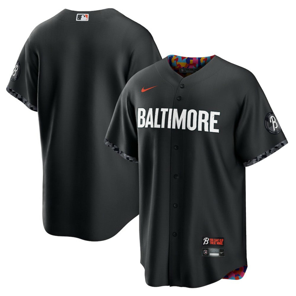 Baltimore Orioles City Connect Replica Jersey Black | Nike