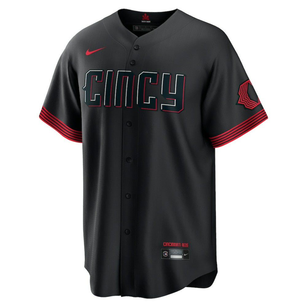 Cincinnati Reds City Connect Replica Jersey Black | Nike