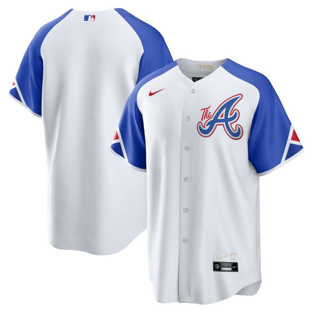 Atlanta Braves 2023 City Connect Replica Jersey White | Nike