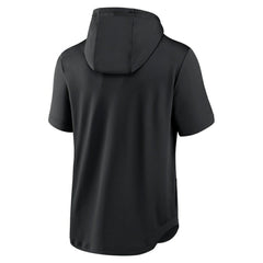 Baltimore Orioles City Connect Short Sleeve Pullover Hoodie Black | Nike