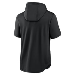 Chicago White Sox City Connect Short Sleeve Pullover Hoodie Black | Nike