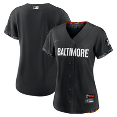 Baltimore Orioles Women's City Connect Replica Jersey Black | Nike