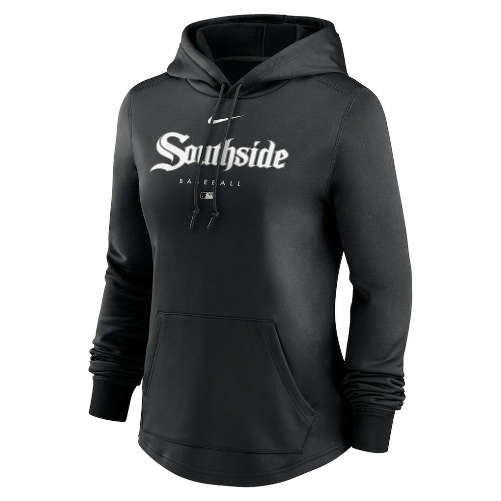 Chicago White Sox Women's City Connect Pregame Performance Pullover Hoodie Black | Nike