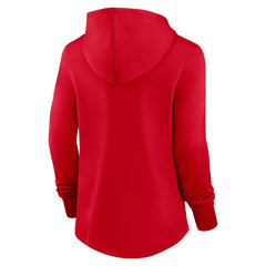 Miami Marlins Women's City Connect Pregame Performance Pullover Hoodie Red | Nike