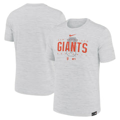 San Francisco Giants City Connect Velocity Practice Performance T-Shirt Gray | Nike