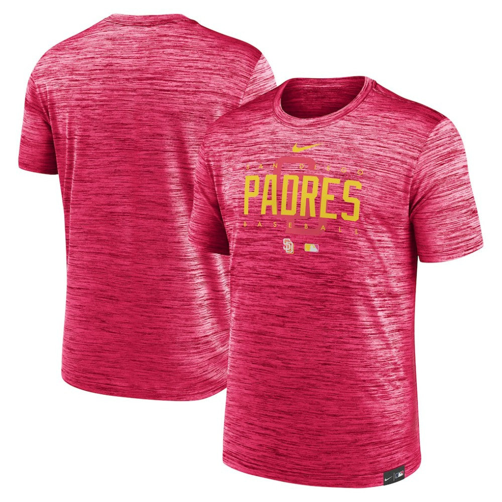 San Diego Padres City Connect Velocity Practice Performance T-Shirt Pink | Nike
