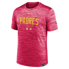 San Diego Padres City Connect Velocity Practice Performance T-Shirt Pink | Nike