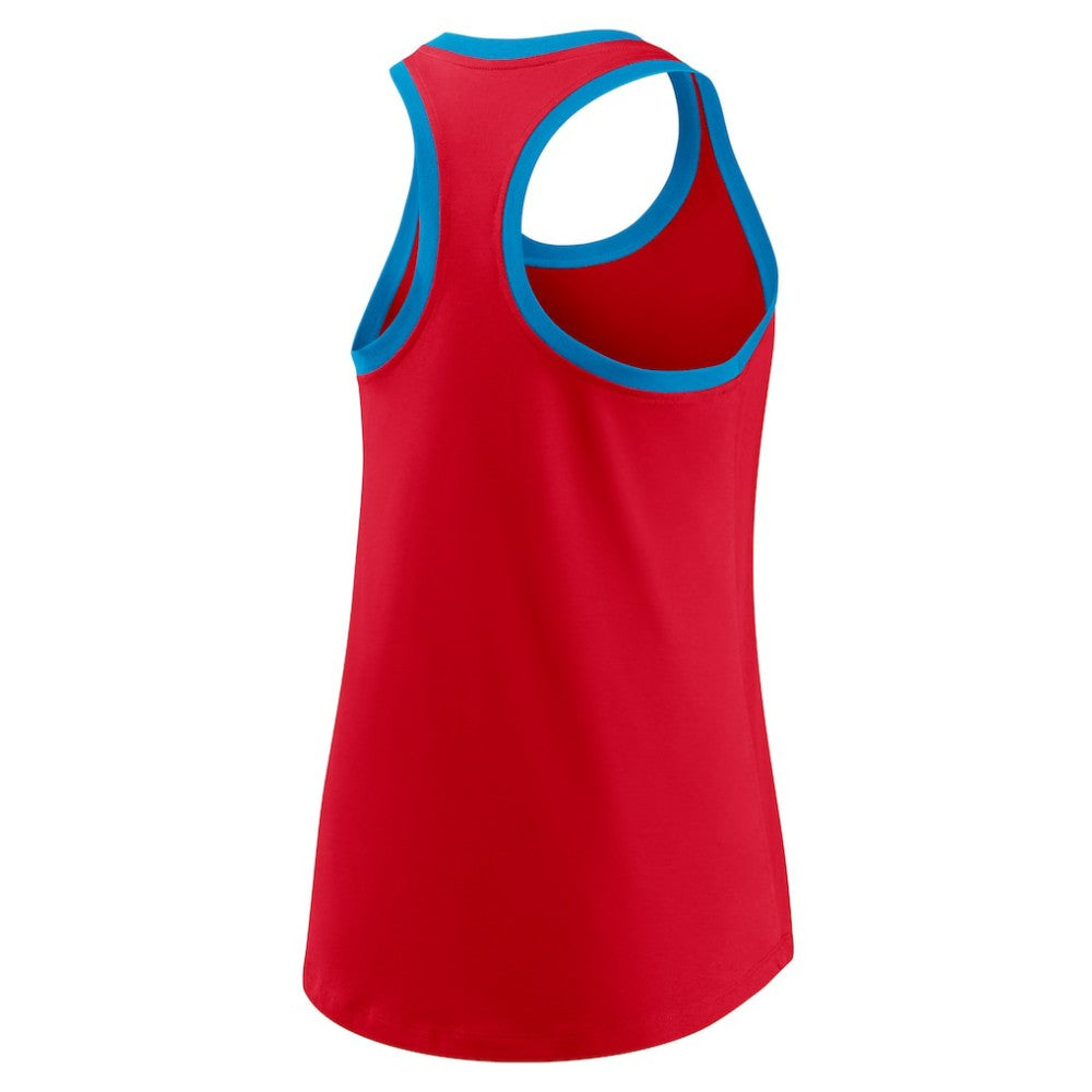 Miami Marlins Women's City Connect Tri-Blend Tank Top Red | Nike