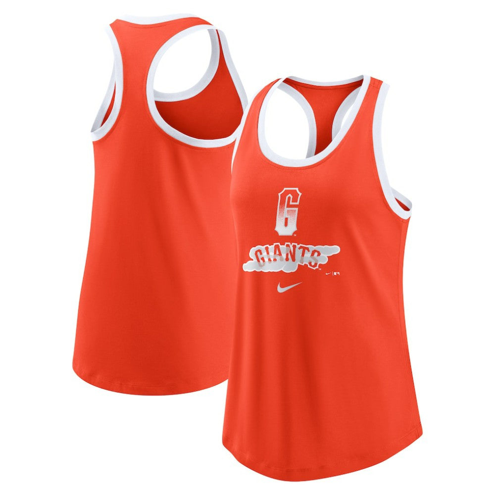 San Francisco Giants Women's City Connect Tri-Blend Tank Top Orange | Nike