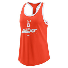 San Francisco Giants Women's City Connect Tri-Blend Tank Top Orange | Nike