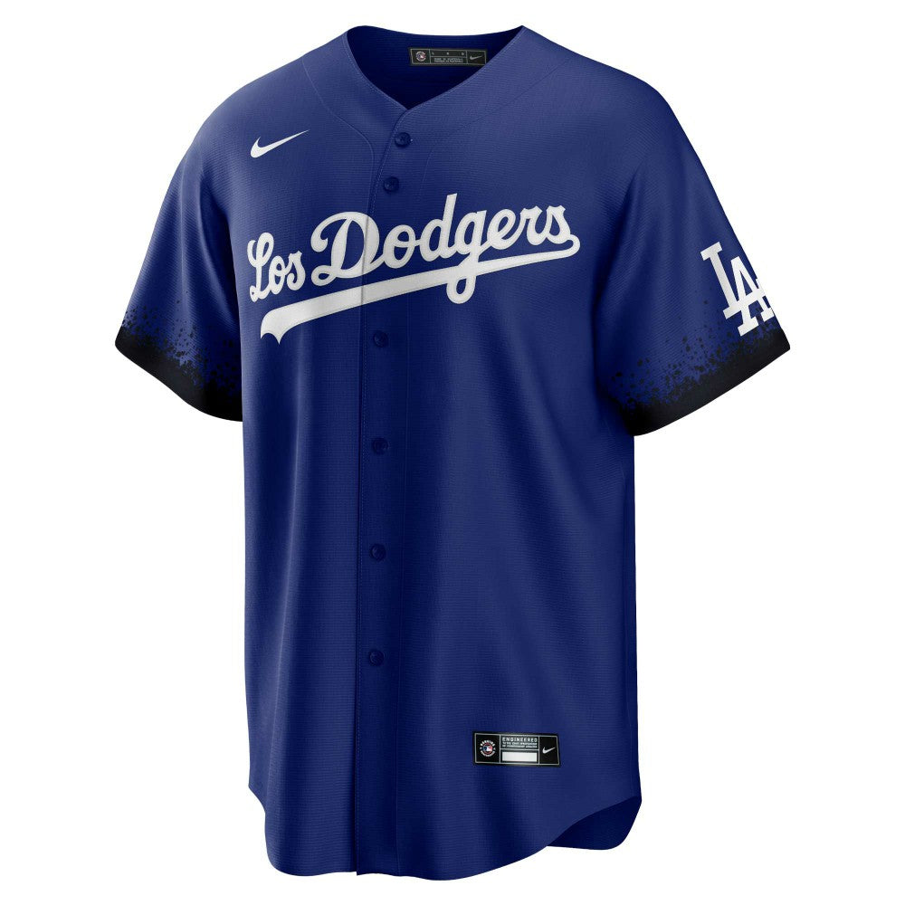 Jackie Robinson Los Angeles Dodgers City Connect Replica Player Jersey Royal | Nike