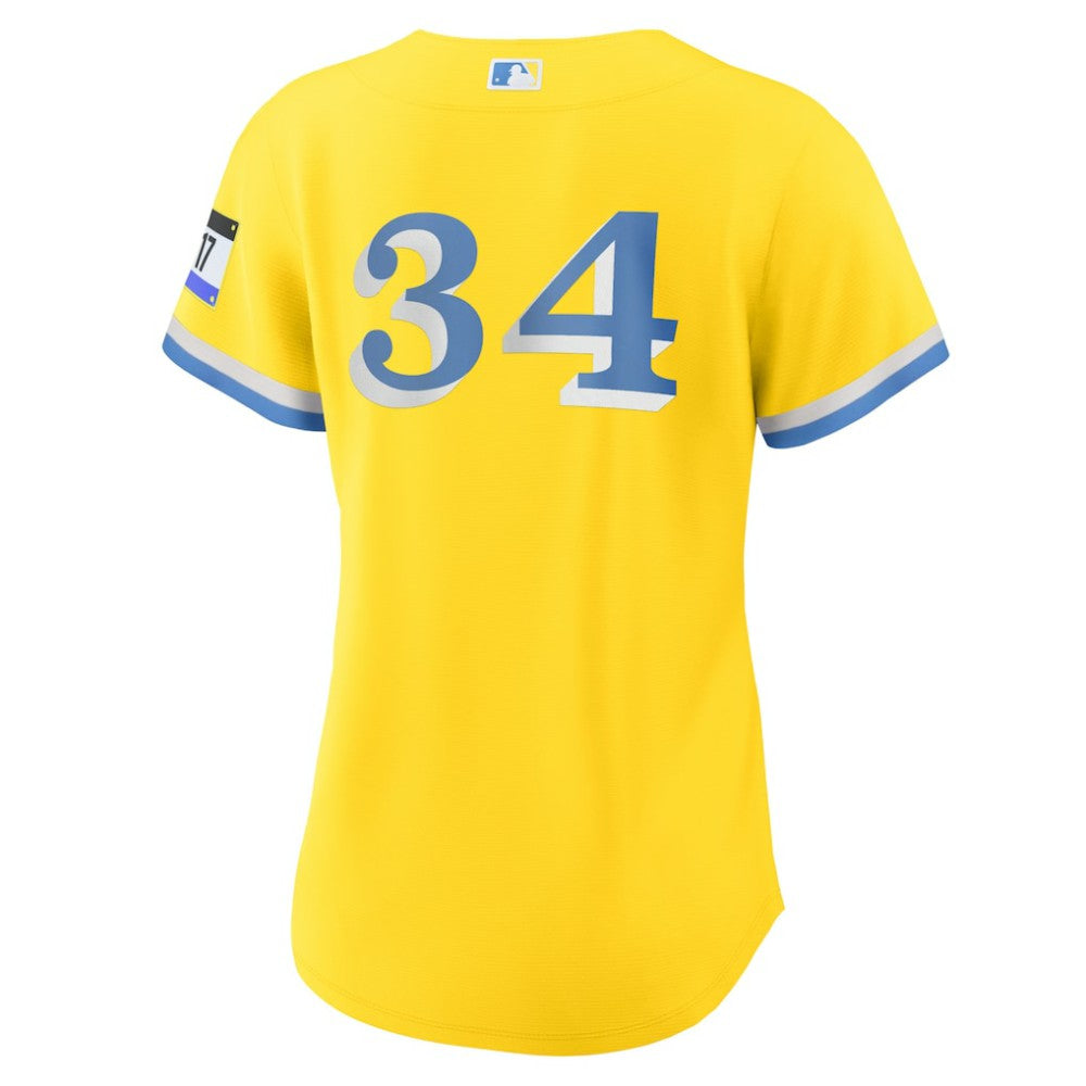 David Ortiz Boston Red Sox Women's City Connect Replica Player Jersey Gold | Nike
