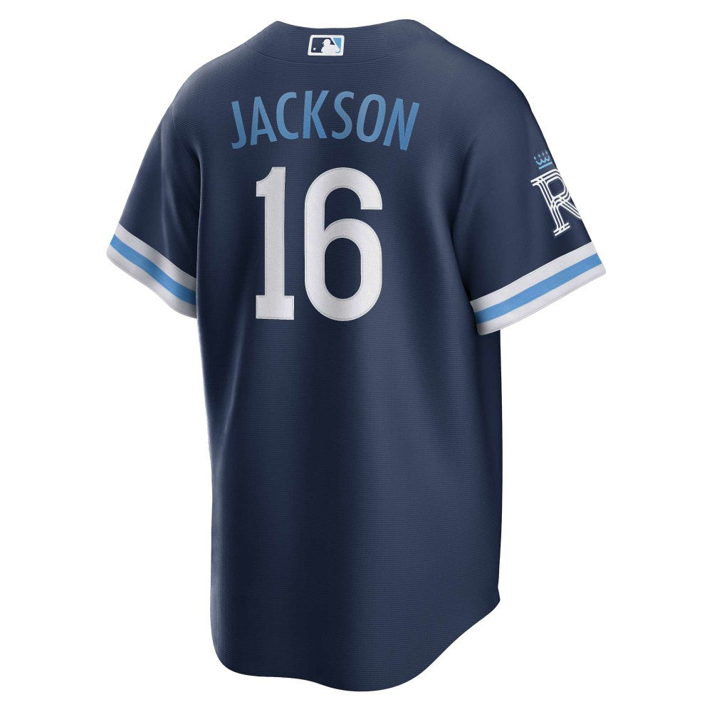 Bo Jackson Kansas City Royals City Connect Replica Player Jersey Navy | Nike
