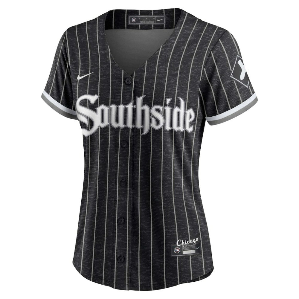 Bo Jackson Chicago White Sox Women's City Connect Replica Player Jersey Black | Nike