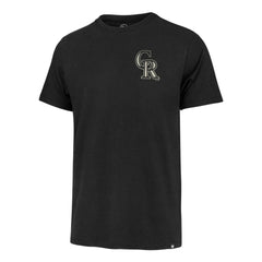 Colorado Rockies Turn Back Franklin T-Shirt Black | 47 brand