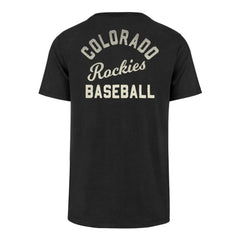 Colorado Rockies Turn Back Franklin T-Shirt Black | 47 brand