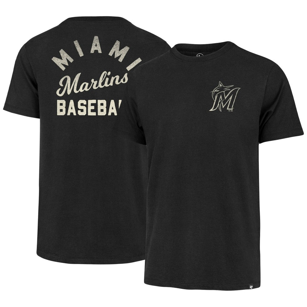 Miami Marlins Turn Back Franklin T-Shirt Black | 47 brand