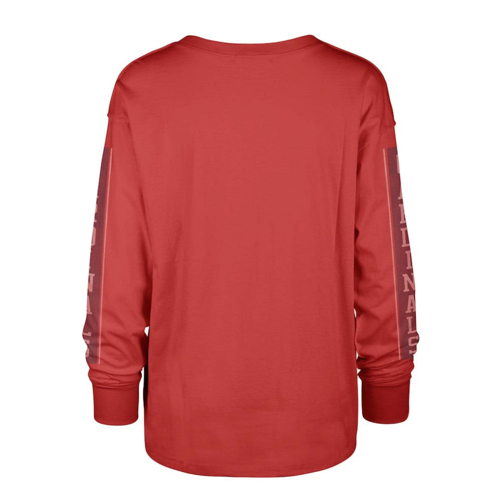 St. Louis Cardinals Women's Statement Long Sleeve T-Shirt Red | 47 brand