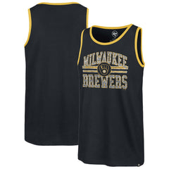 Milwaukee Brewers Winger Franklin Tank Top Navy | 47 brand