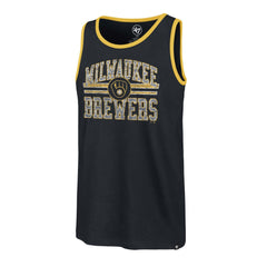 Milwaukee Brewers Winger Franklin Tank Top Navy | 47 brand