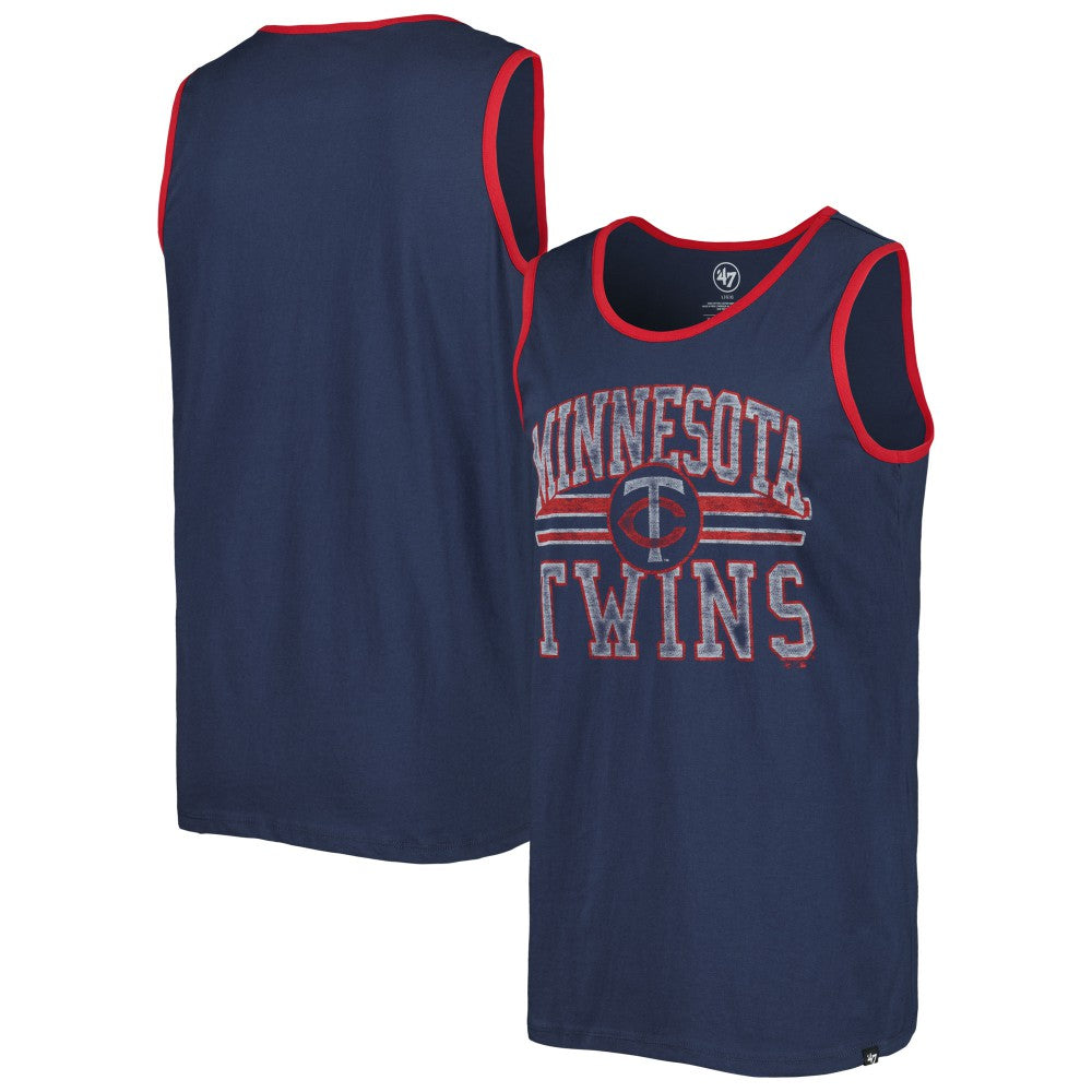 Minnesota Twins Winger Franklin Tank Top Navy | 47 brand