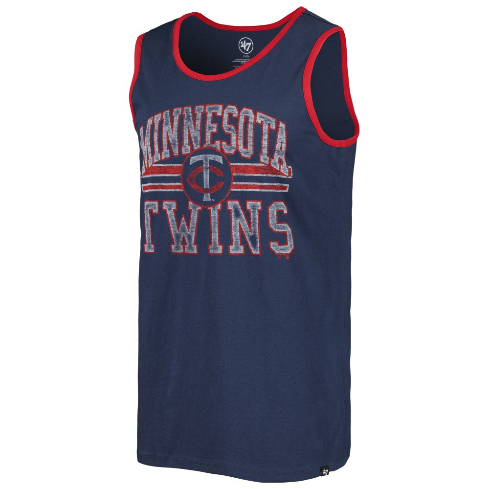 Minnesota Twins Winger Franklin Tank Top Navy | 47 brand