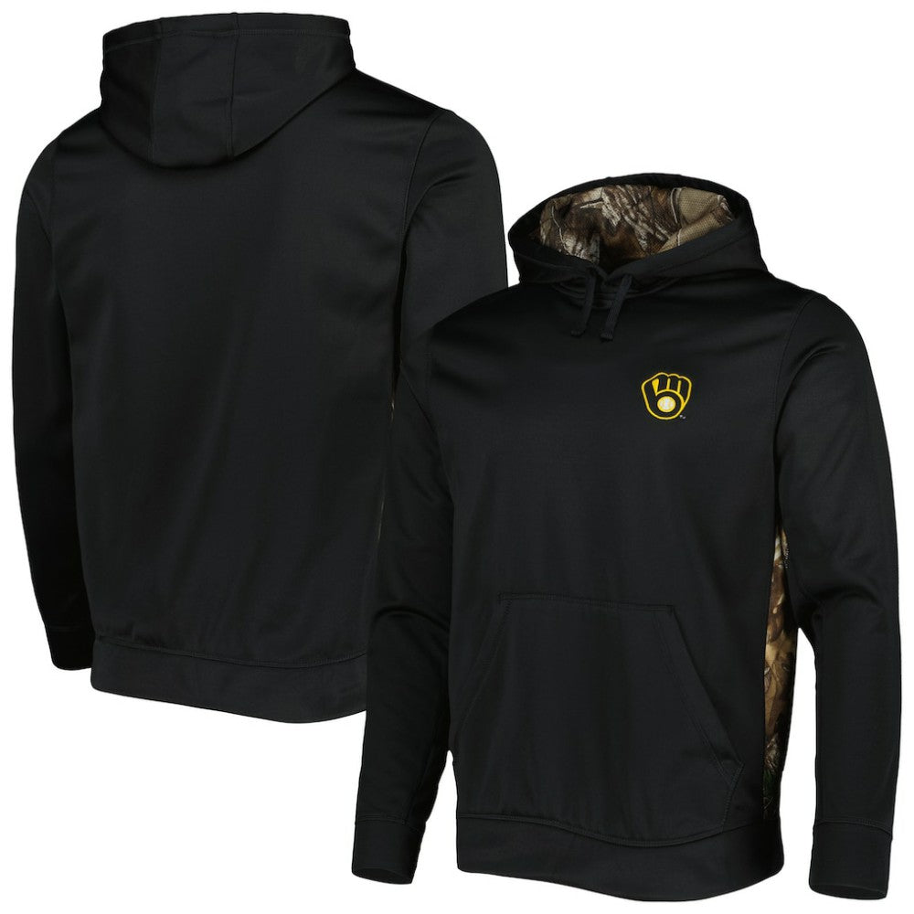 Milwaukee Brewers Dunbrooke Ranger Pullover Hoodie Black/Camo