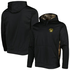 Milwaukee Brewers Dunbrooke Ranger Pullover Hoodie Black/Camo