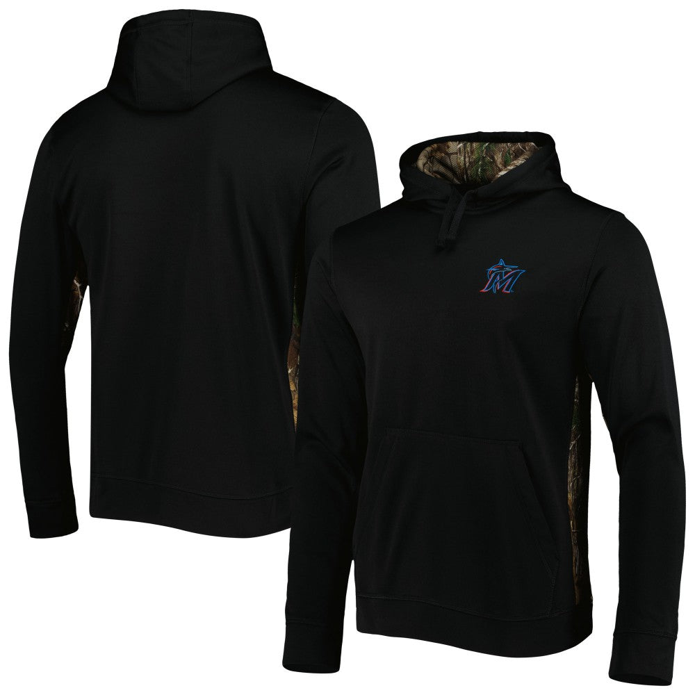 Miami Marlins Dunbrooke Ranger Pullover Hoodie Black/Camo