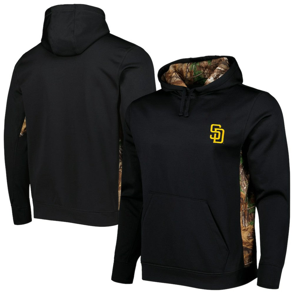 San Diego Padres Dunbrooke Ranger Pullover Hoodie Black/Camo